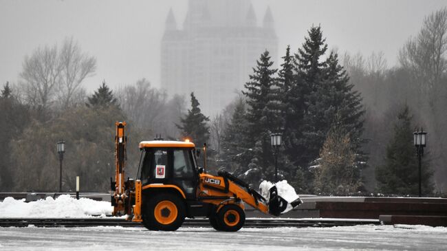 Ледяной дождь в Москве