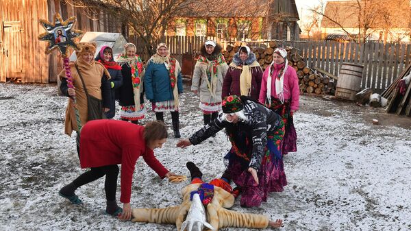 Рождественское колядование в Белоруссии