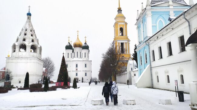 Соборная площадь в Коломне