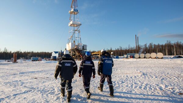Ковыктинское газовое месторождение в Иркутской области