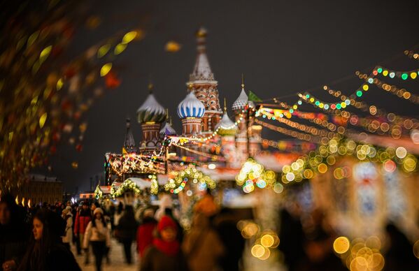 ГУМ-ярмарка на Красной площади в Москве