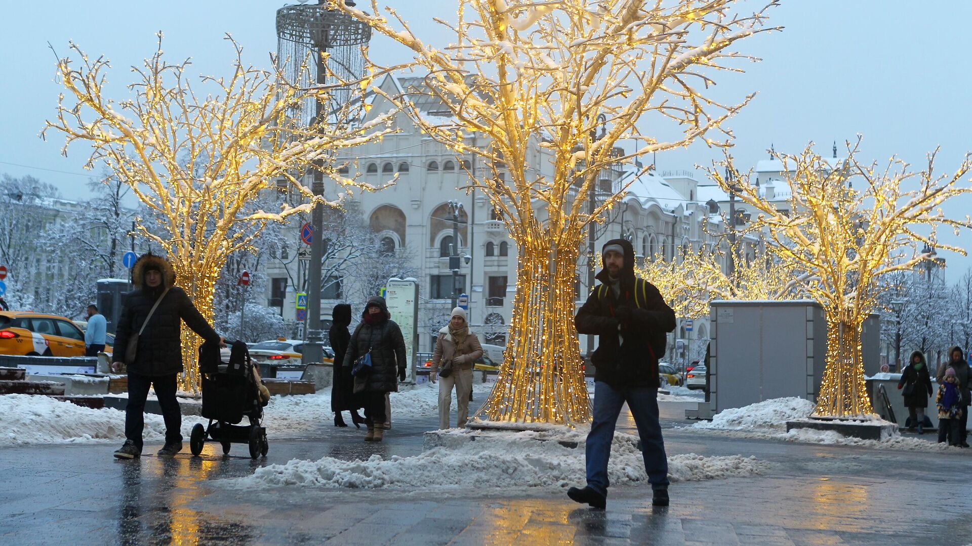 Новогодняя Москва - РИА Новости, 1920, 10.01.2023