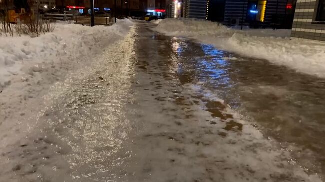 Москва превратилась в каток: последствия ледяного дождя в столице