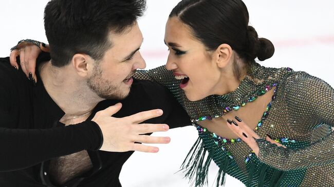 Фигурное катание. Гран-при России. Танцы на льду. Ритмический танец