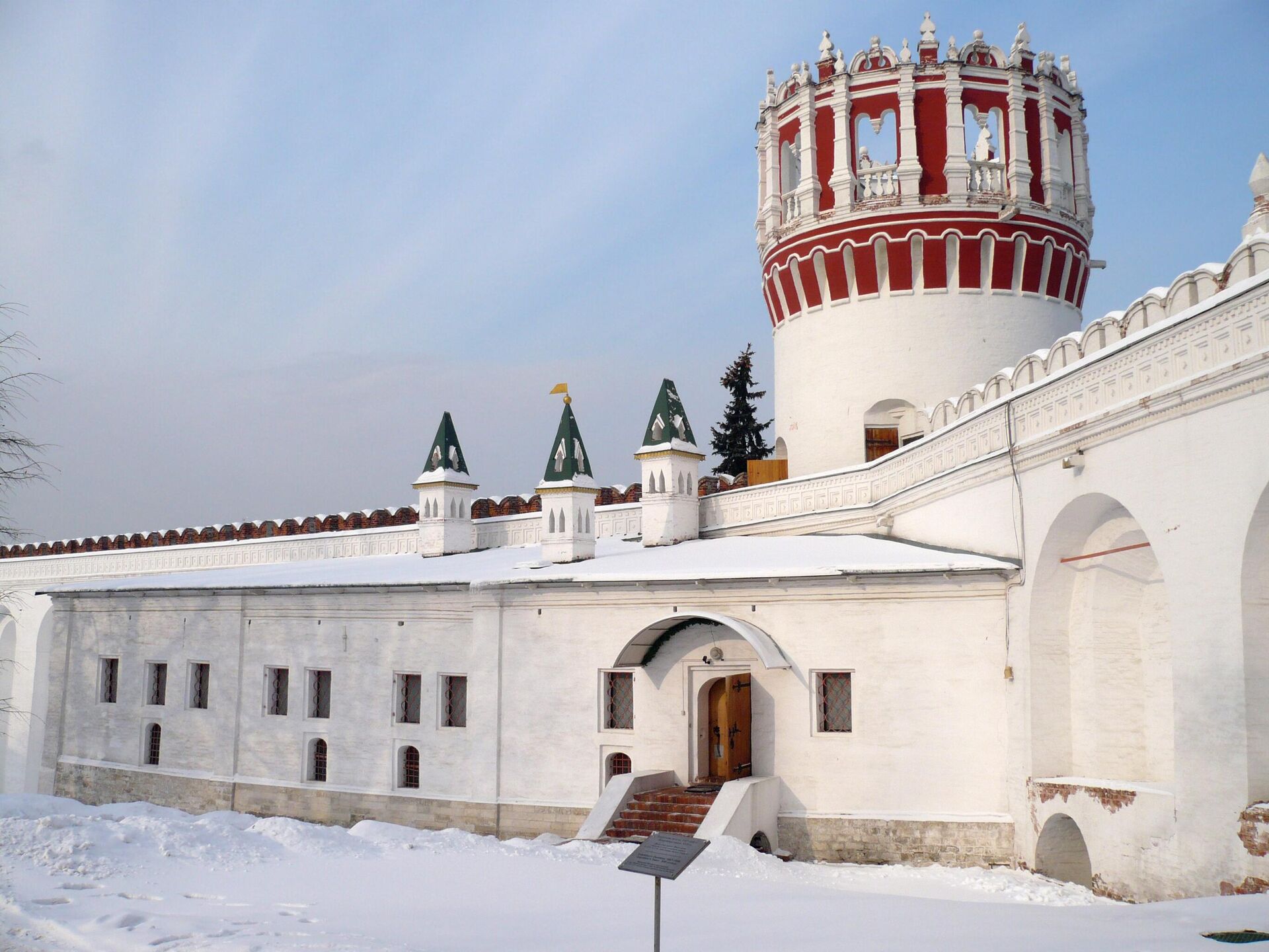 Напрудная башня Новодевичьего монастыря - РИА Новости, 1920, 23.12.2022