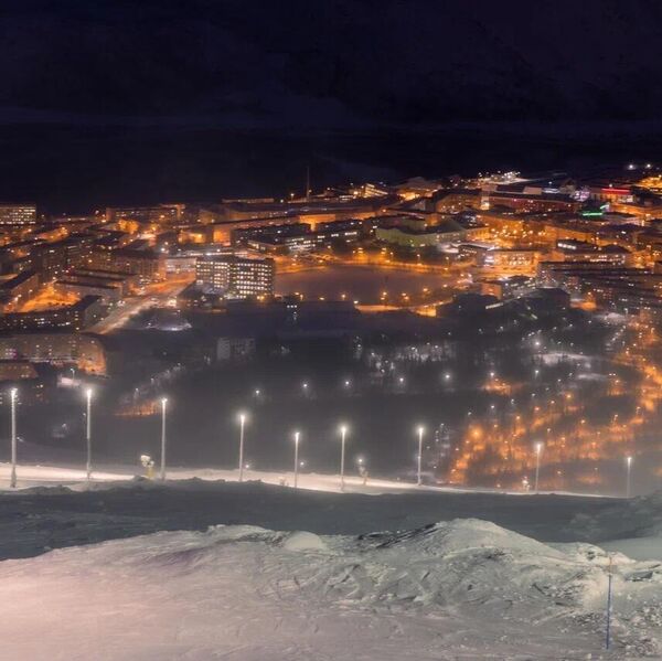 Вид на Кировск Вид на Кировск