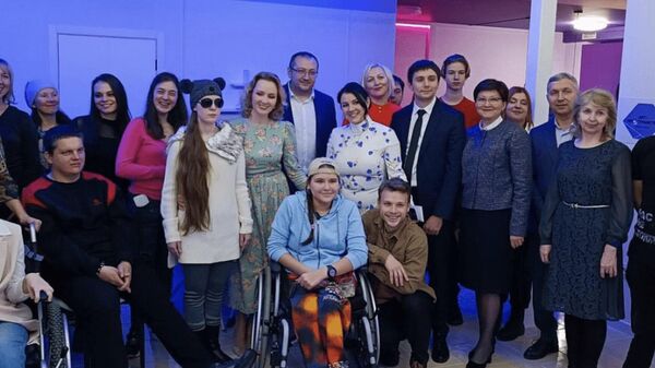 Открытие арт-кластера Окколо для молодых людей с ограниченными возможностями здоровья в Краснодаре
