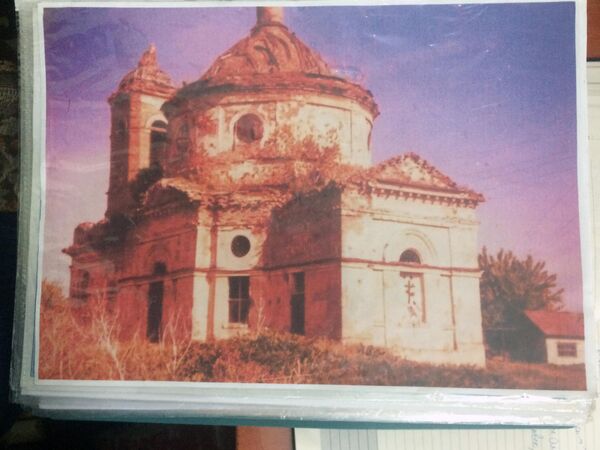 Так выглядел храм, когда Вадим приехал в Морозовку Так выглядел храм, когда Вадим приехал в Морозовку