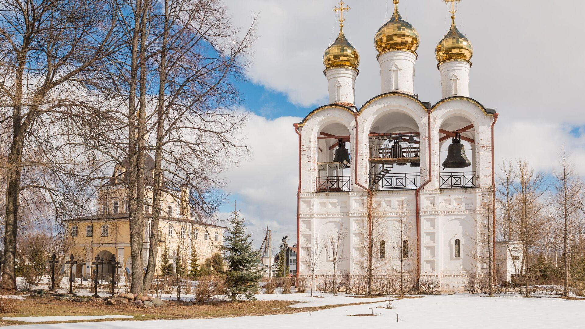 Переславль-Залесский, Никольский монастырь, Церковь Усекновения главы Иоанна Предтечи - РИА Новости, 1920, 06.12.2023