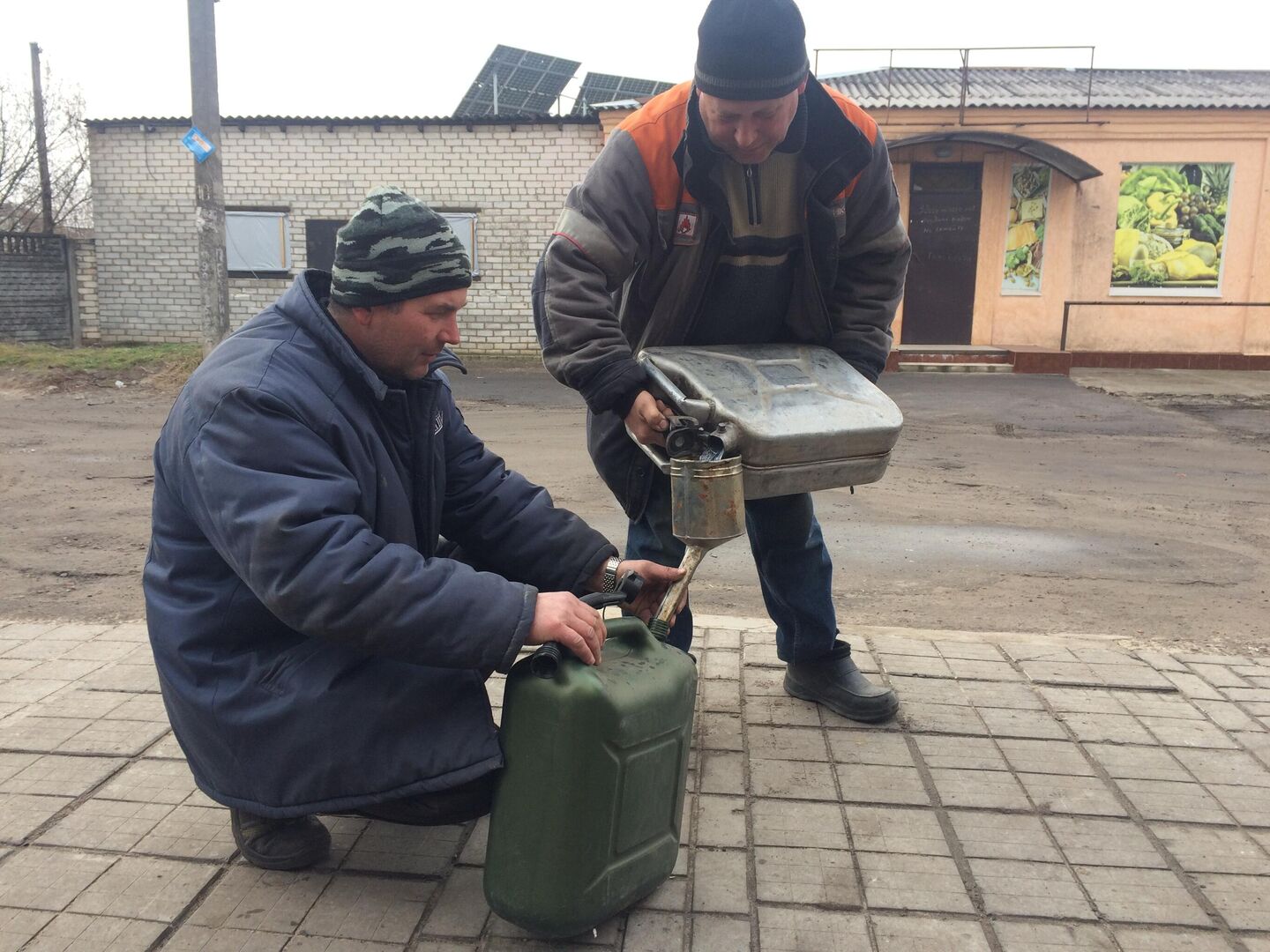 Топливо для жителей Рубежного на вес золота Топливо для жителей Рубежного на вес золота