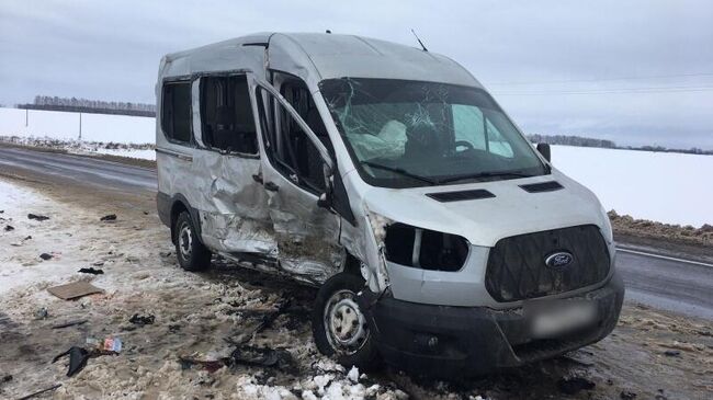 На месте ДТП в Стародубском районе Брянской области