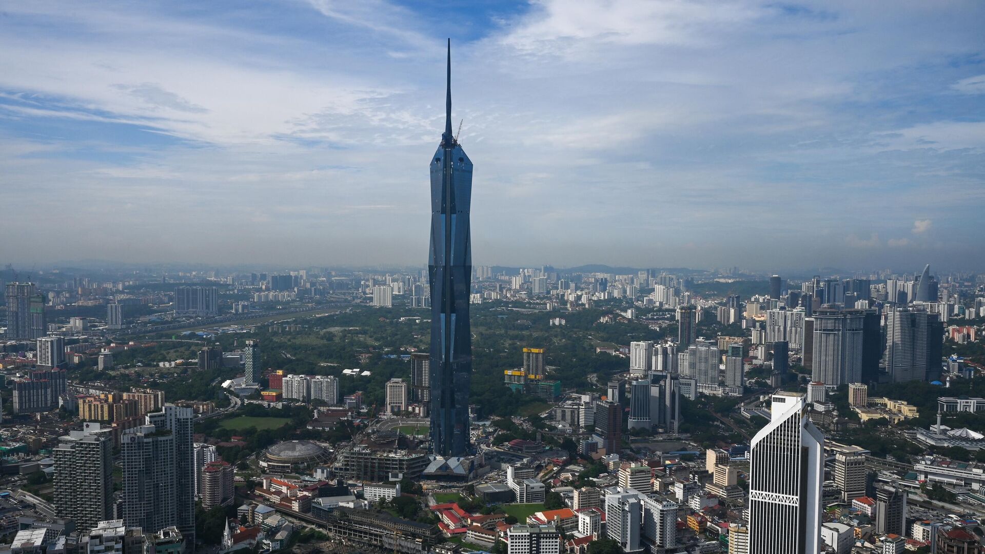 Небоскреб Warisan Merdeka Tower (Merdeka 118) в Куала-Лумпуре - РИА Новости, 1920, 29.12.2022