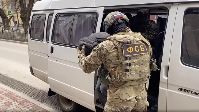 Задержание сотрудником ФСБ