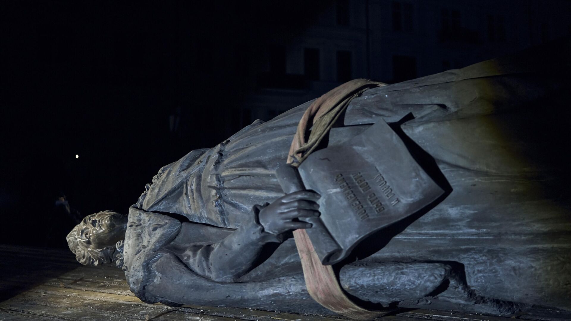Демонтаж памятника Екатерине II в Одессе - РИА Новости, 1920, 29.12.2022