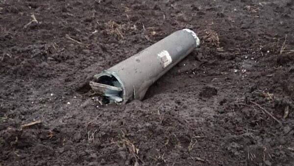Части украинской ракеты на территории Беларуси