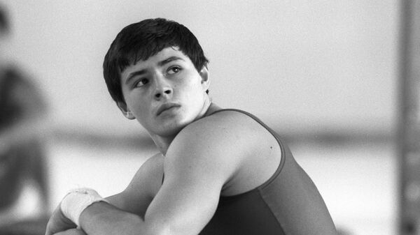 Советский гимнаст, заслуженный мастер спорта СССР Дмитрий Билозерчев