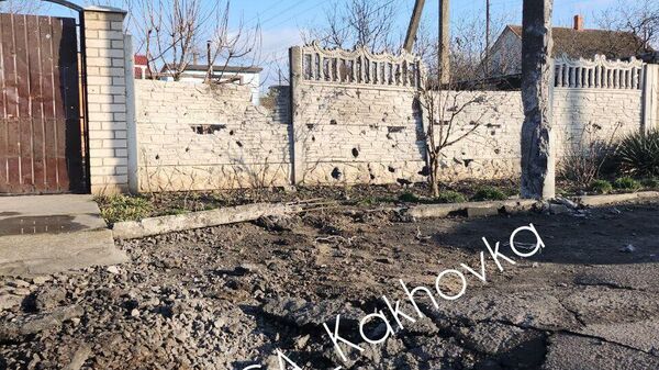 ВСУ обстреляли жилые дома и гражданскую инфраструктуру Каховки