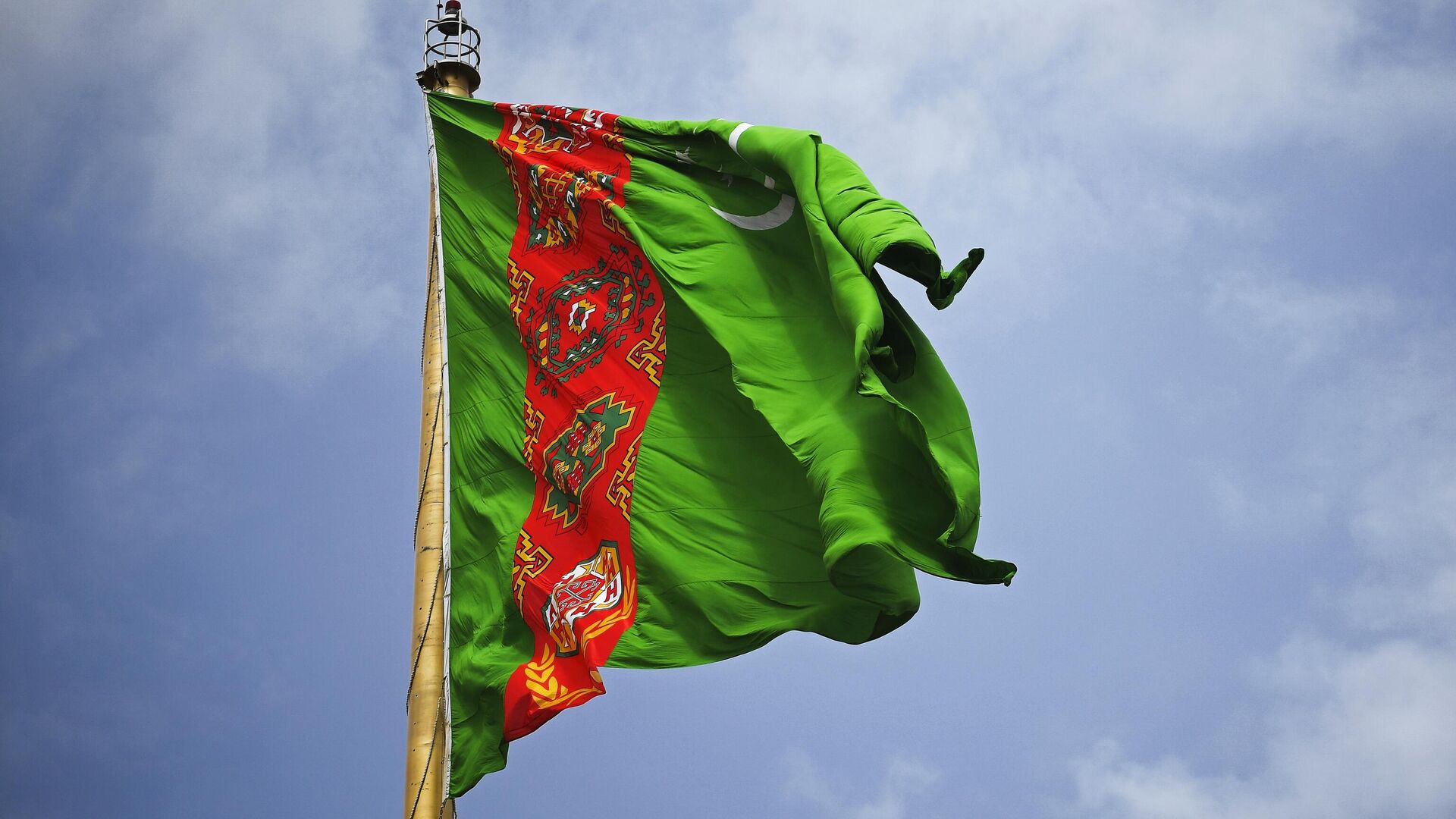 Флаг Туркменистана - РИА Новости, 1920, 30.12.2022