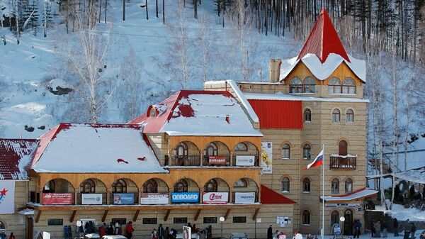Гостиница на горнолыжном курорте Абзаково, Башкирия