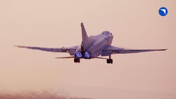 Дальний сверхзвуковой бомбардировщик-ракетоносец Ту-22М3, переданный ВКС России