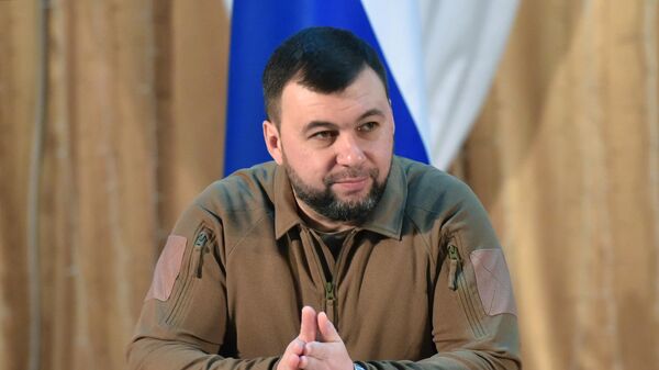 Временно исполняющий обязанности главы Донецкой Народной Республики Денис Пушилин