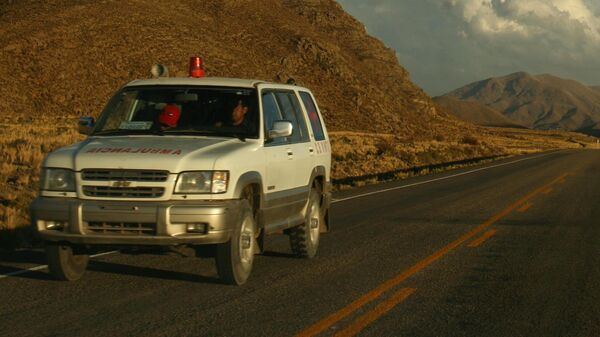 Автомобиль скорой помощи в Боливии