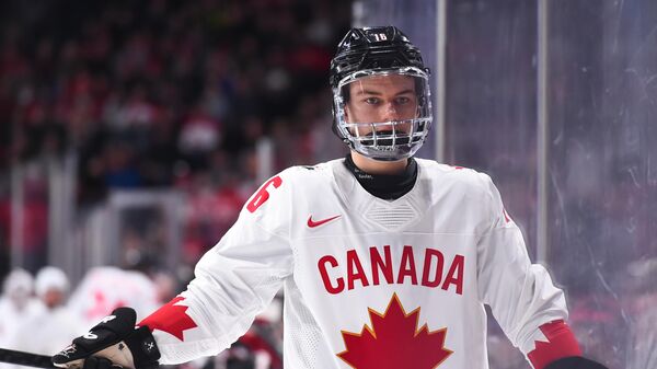 Хоккеист молодежной сборной Канады Коннор Бедард