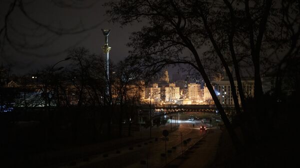 Ночной Киев. 1 января 2023