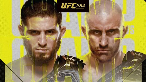 Официальный постер UFC 284
