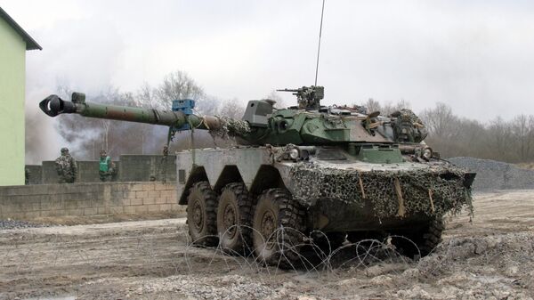 Французский тяжелый бронеавтомобиль AMX-10RC