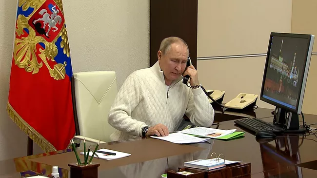 Разговор Владимира Путина с семилетним Давидом, мечту которого он исполнил в рамках акции Елка желаний