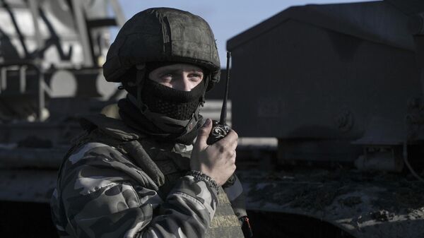 Военнослужащий Вооруженных сил РФ, задействованный в специальной военной операции на Запорожском направлении