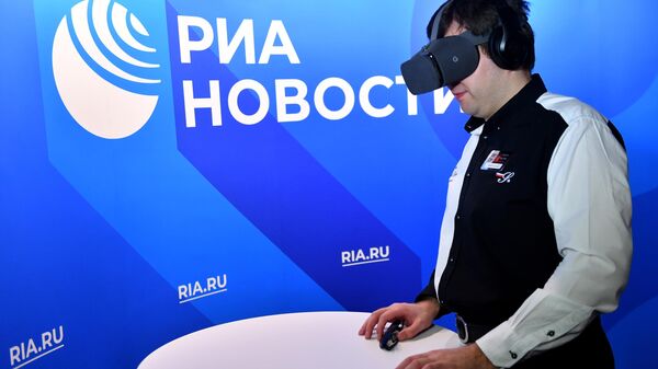 VR-перформанс Слепые в большом городе