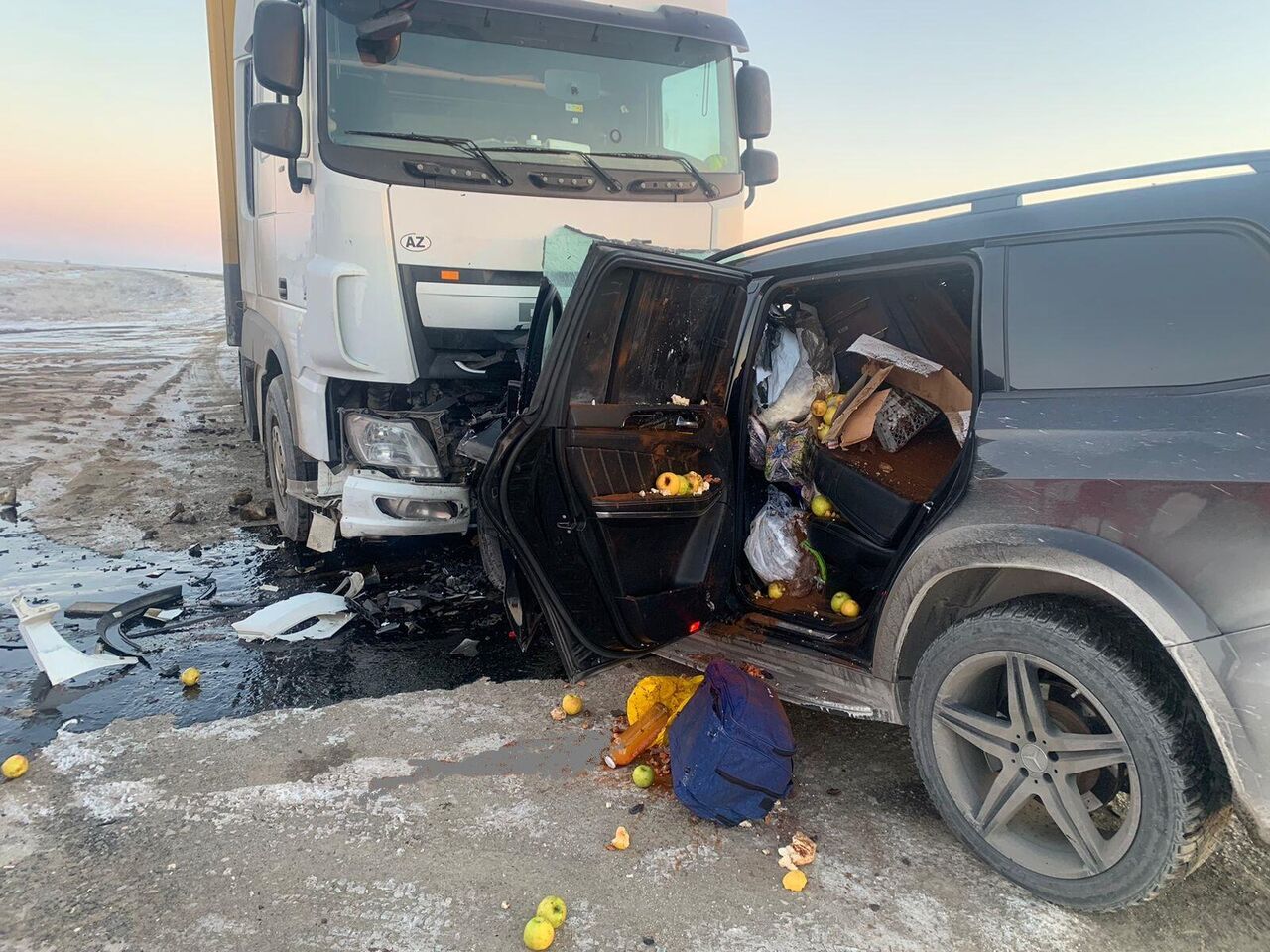 В Калмыкии четыре человека погибли в ДТП с грузовиком - РИА Новости,  10.01.2023