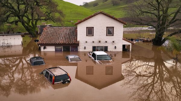 Наводнение в Калифорнии. 9 января 2023