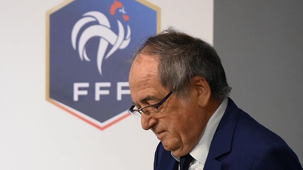 Президент Федерации футбола Франции (FFF) Ноэль Ле Граэ