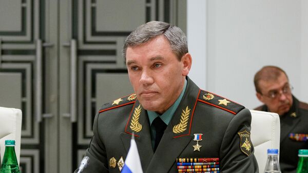 Начальник Генерального штаба Вооруженных сил РФ - первый заместитель министра обороны РФ генерал армии Валерий Герасимов