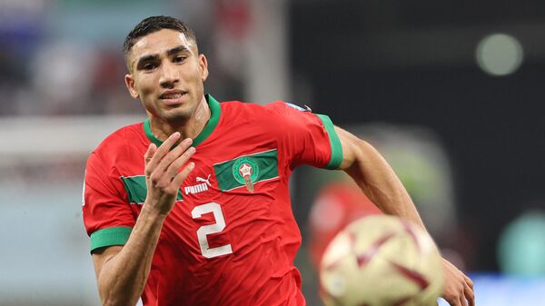 Футболист сборной Марокко Ашраф Хакими