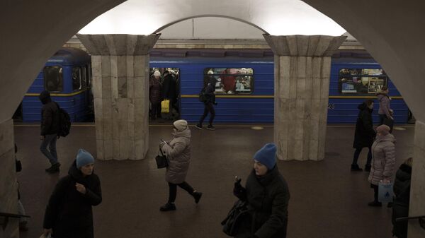 Работа киевского метрополитена