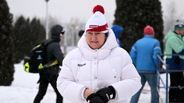 Президент Федерации лыжных гонок России, главный тренер сборной России по лыжным гонкам Елена Вяльбе