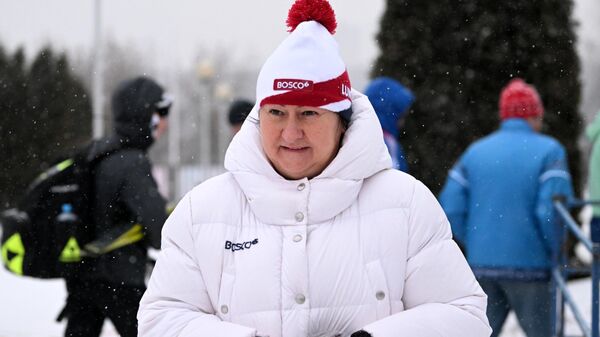 Президент Федерации лыжных гонок России, главный тренер сборной России по лыжным гонкам Елена Вяльбе