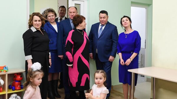 В Вышнем Волочке Тверской области открыли детский сад