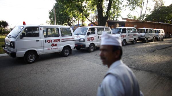 Машины скорой помощи в Непале