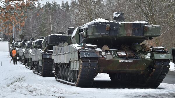 Немецкие танки Leopard 2