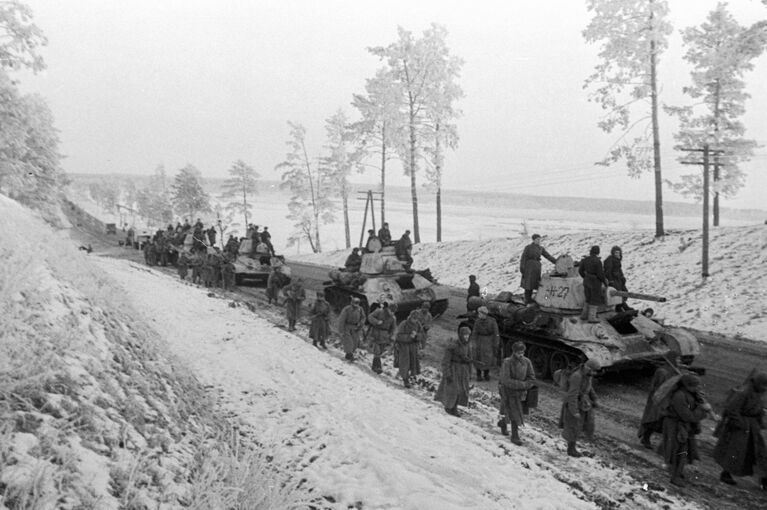 Освобождение Украины от немецко-фашистских захватчиков. Январь 1943 года.