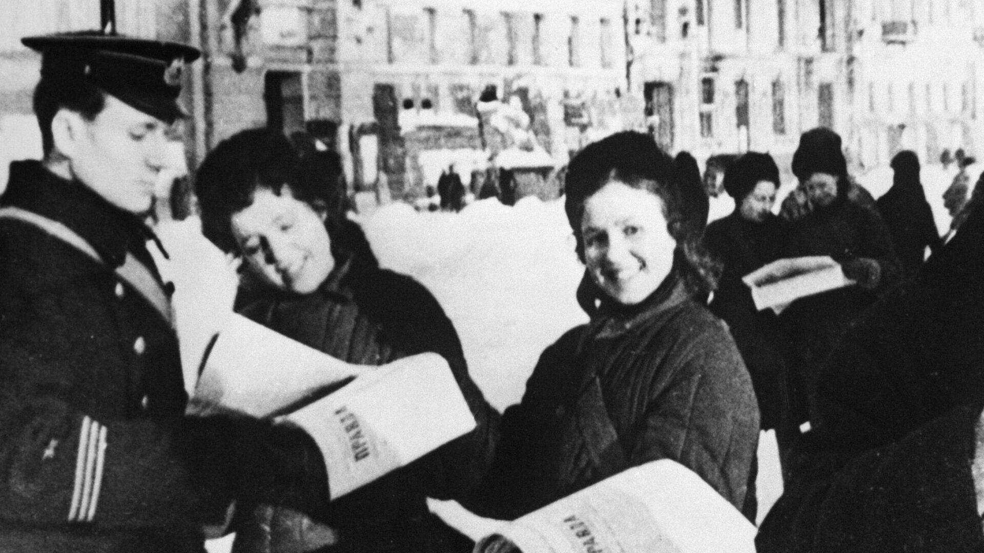 Последние известия :Блокада прорвана!, 18 января 1943 года - РИА Новости, 1920, 02.11.2023