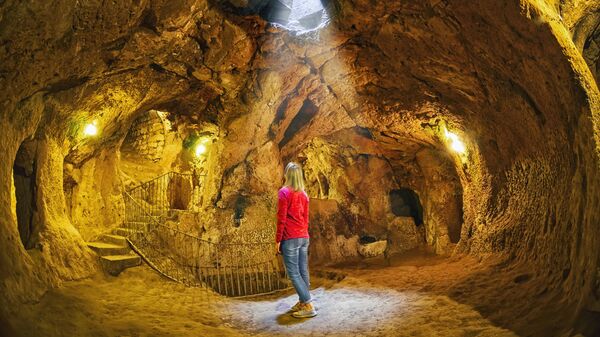 Подземный город Деринкую, Каппадокия 
