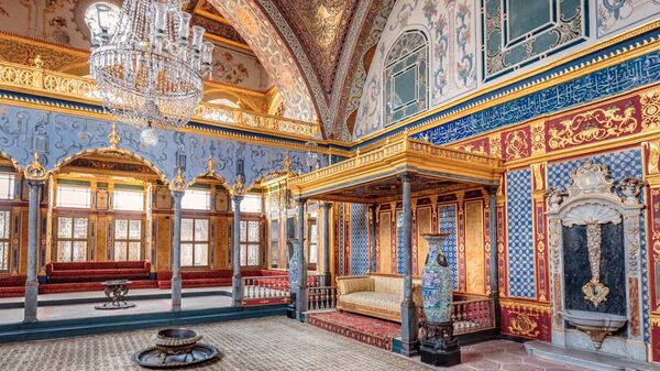 Интерьер дворца Топкапы в Стамбуле