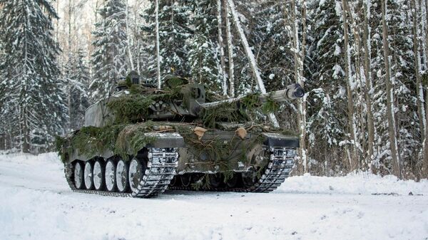 Основной боевой танк сухопутных войск Великобритании Challenger 2