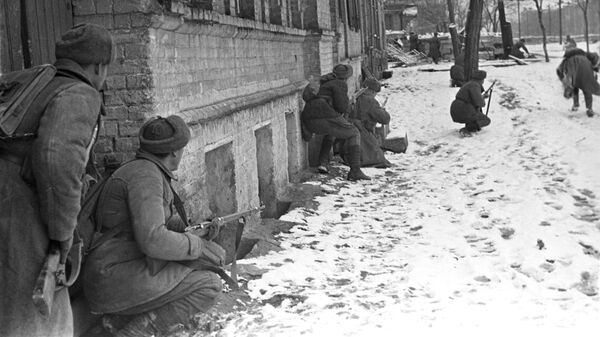 Уличные бои в Ростове-на-Дону. Декабрь 1942 года.
